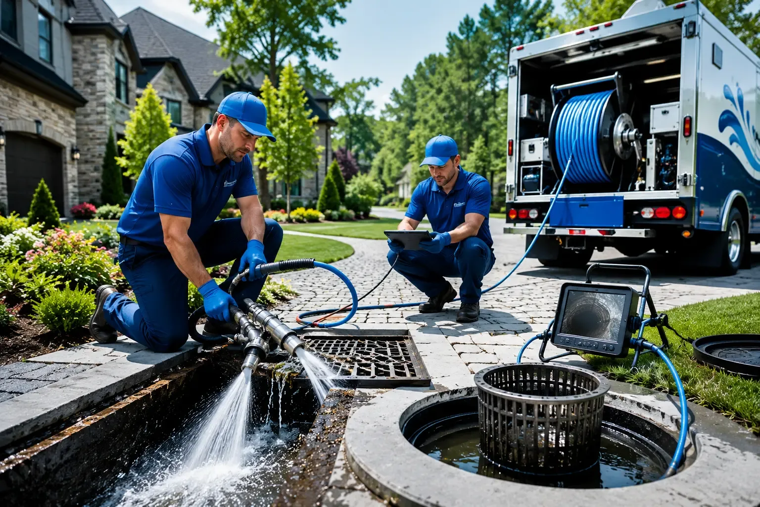 Local outdoor drain cleaning professionals in Woodcliff Lake, NJ